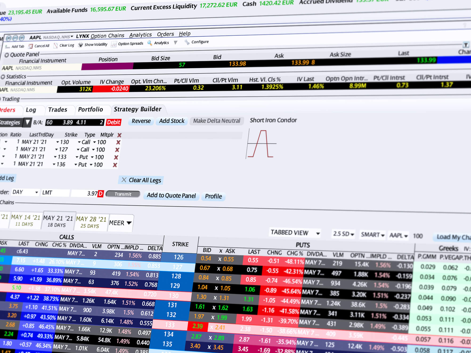 Demonstracja handlu w narzędziu OptionTrader i tworzenie skutecznych strategii