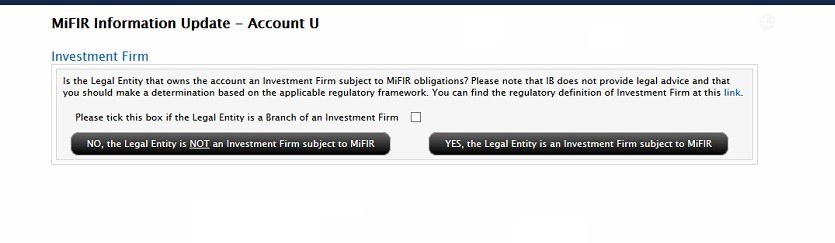 Okno potwierdzenia dla firm inwestycyjnych podlegających MiFIR
